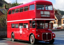 60 aniversario de la inauguracin del primer autobus routemaster
