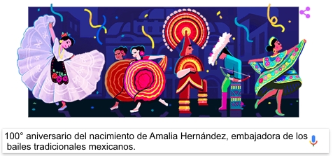 100 aniversario del nacimiento de amalia hernndez