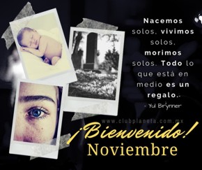 Efemérides de Noviembre