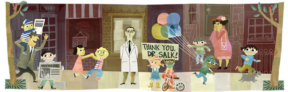 100 aniversario del nacimiento de jonas salk